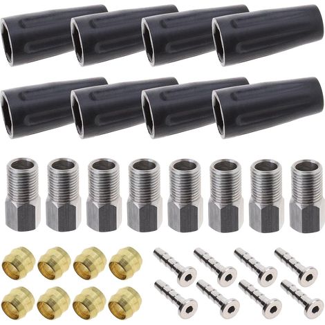 Tuyau de Frein Hydraulique Vélo BH90 Câble Olive Insert Raccord Boulon Kit de Purge Réparation Compatibile Con (1/5)