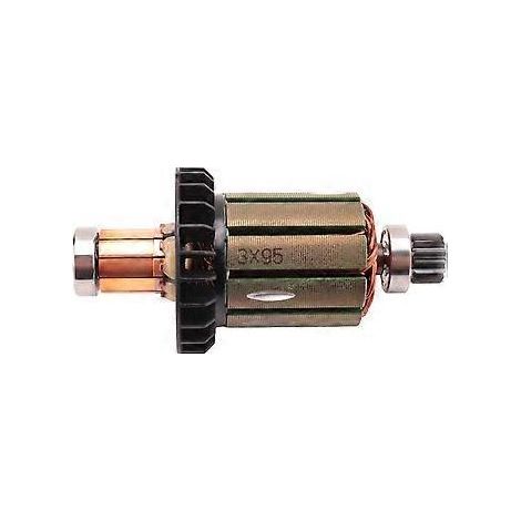 Induit de moteur 18 V pour perceuses-visseuses sans fil modèles DDF458Z, DF458D, DDF458RFE, DHP458, BHP458, DDF458, BDF458 – pièce de rechange compatible (1/5)