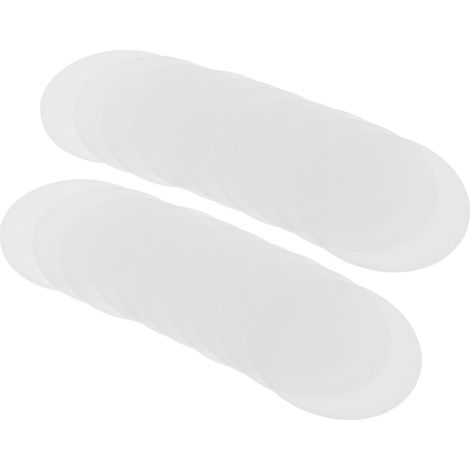 Plaques de Diffusion Rondes en PC Blanc Améliore la Luminosité Lot de 20 Facile à Installer pour Downlight LED pour Applications D'éclairage Encastré (1/5)
