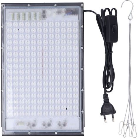 Lampada abbronzante a luce blu completa da 192 LED 460nm, lampada abbronzante portatile per viso e corpo, 100 W, 85-265 V, spina UE (1/4)