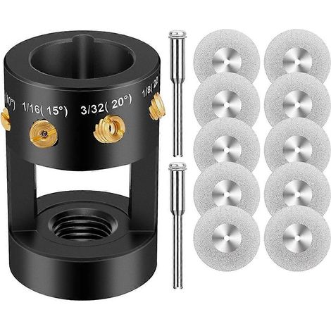 Affûteur d'électrodes en aluminium pour soudage TIG, outil d'affûtage d'électrodes en tungstène pour soudage TIG (1/4)