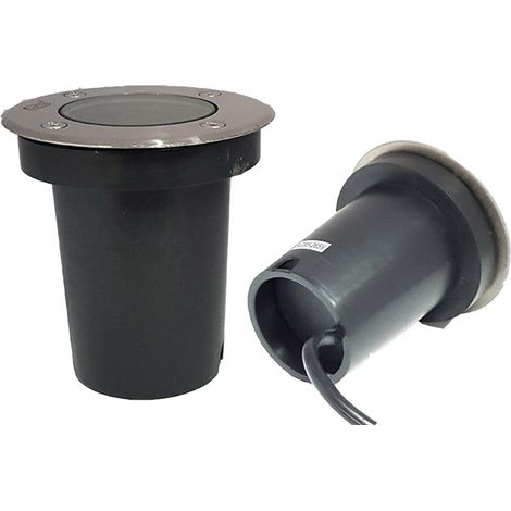 Faretto Segnapasso Led Gu10 Calpestabile Da Esterno Ip67 Incasso Tondo Giardino