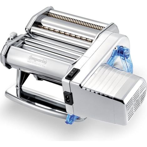 Máquina de pasta eléctrica clásica Imperia 4650 IPASTA, acero inoxidable