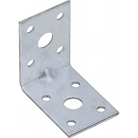 Équerre renforcée galvanisée - 50 x 50 x 35 x 2,0 mm (1/2)