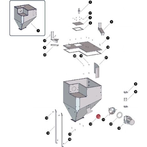 ETA Differenzdruck-Schalter 605.99718 Schaltpunkt eingestellt - 41910-01
