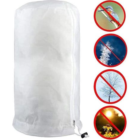 Housse d'hivernage pour plantes – Tissu non tissé respirant – Protection contre le gel – Dimensions 140 x 200 cm (1/5)