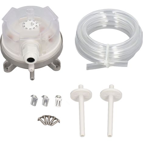 Pressostat différentiel 50-500 Pa étanche pour chauffage, ventilation et évacuation d'air de fournaise