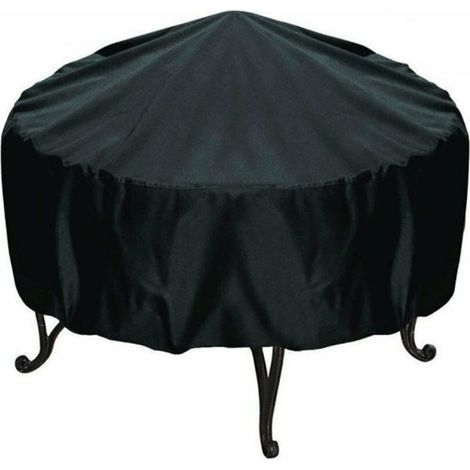 Housse Barbecue, Couverture De Foyer, Couverture Extérieure Imperméable De Gril De Barbecue De Tissu D'oxford 210d, Housse De Gril Durable Anti-Uv Anti-Déchirure Et Anti-Poussière,Noir,55 × 50 Cm (1/5)