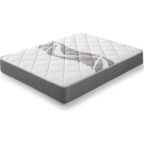 Colchón Sleep Plus Viscoelástico 90x190 cm, 16 cm de Altura, Independencia de lechos, Reversible, Firmeza Media, Alta Durabilidad
