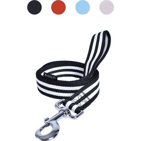 Guinzaglio aglio Stripe Rossoxs: Guinzaglio in Nylon Modello Stripe per Cani (1/4)