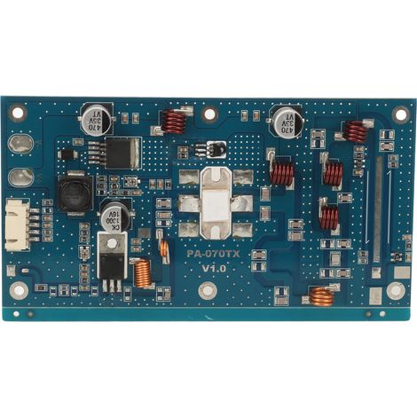 Carte d'amplification Audio de Module d'amplificateur FM 50W avec détection de température d'onde stationnaire de puissance DC13-16V 87-108MHz (1/5)