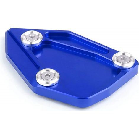 (Bleu) Compatible avec BMW C600 SPORT C650GT C 650 GT 650GT 2012-2020 - Accessoires moto - Béquille latérale - Extension - Plaque de support maxpower (1/4)