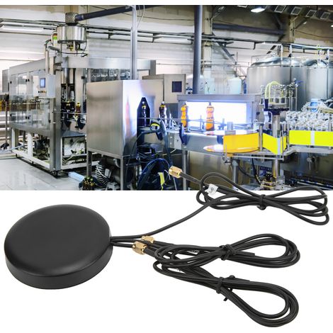 Boîtier rond trois-en-un GPS-JG-010 - Boîtier extérieur étanche avec sortie latérale, antenne combinée 4G WiFi GPS et trois-en-un (1/5)