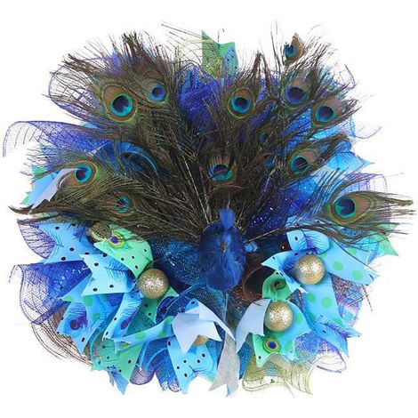 Couronne florale, guirlande de paon, décoration pour cérémonie de mariage, fête dans le jardin (1/5)