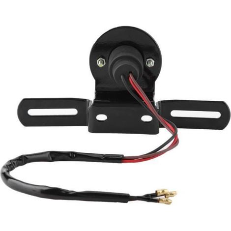 Qiilu Feu stop 12V Moto Modifié LED Frein Queue Lumière Arrière Lampe Étanche Universel (1/4)