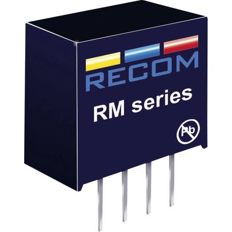 RECOM RM-3.33.3S Convertitore DC/DC da circuito stampato 3.3 V/DC 3.3 V/DC 76 mA 0.25 W Num. uscite: 1 x (1/2)