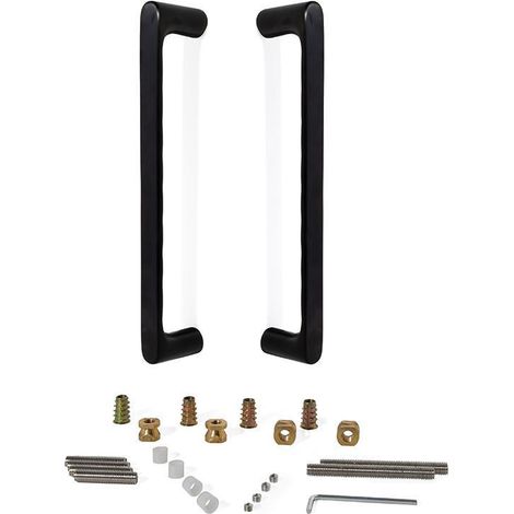 manillon jnf organic 250mm niquel satinado/negro acabado níquel satinad acabado negro (1/3)