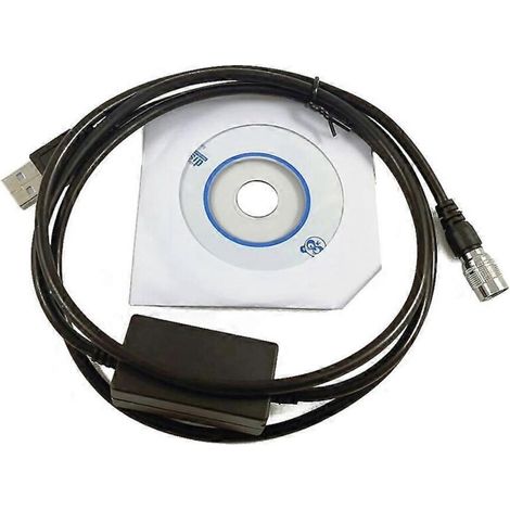 Câble de téléchargement de données USB pour Windows 7, 8 et 10 pour station totale Topcon Sokkia Gowin (1/5)
