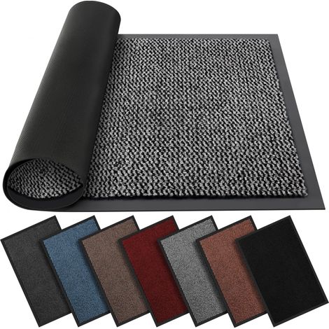 Paillasson Lavable pour intérieur et extérieur – Antidérapant et résistant – Élégant et Grand paillasson en Caoutchouc – Paillasson Parfait pour l'extérieur et l'intérieur (1/5)