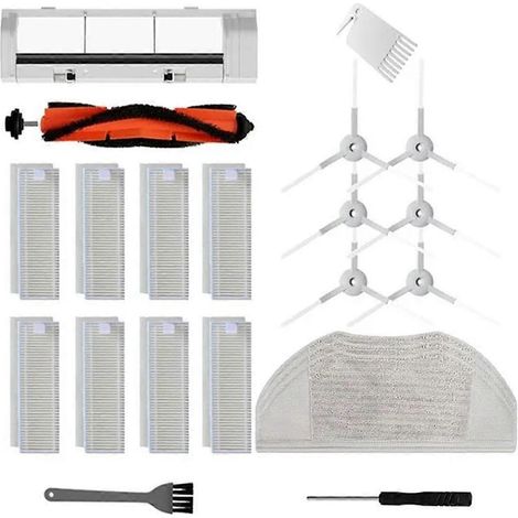 Kits de nettoyage à rouleau filtrant pour aspirateur robot laveur Mi G1 /MJSTG1/SKV4136GL - Accessoires essentiels (1/5)