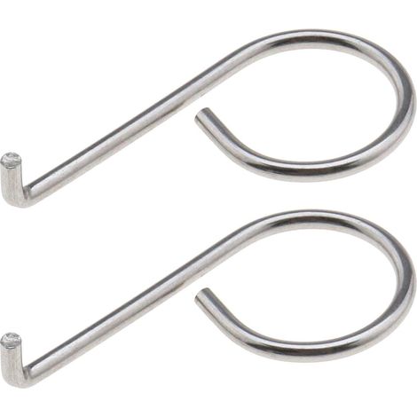 2X Outil de Centre de Roue Écrou de Couvercle Boulon Capuchon Retrait Démonter Acier Inoxydable 6X0012243 Compatible avec VW Audi Skoda (1/5)