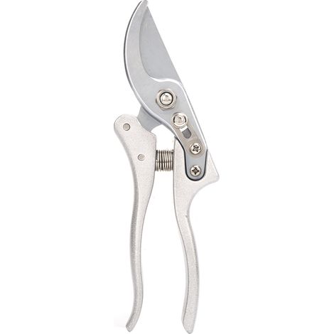 Gartenschere 8 Zoll, legierter Stahl, robuste Mehrzweckschere mit ergonomischem Griff (1/5)