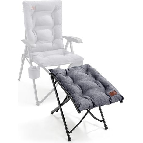 Ergonomic Folding Camping Footrest with Cushion (1/5)