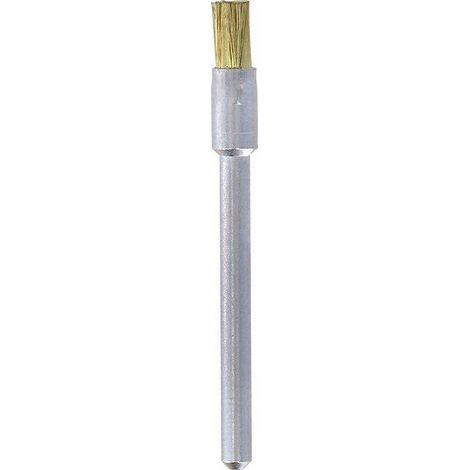 DREMEL 3 Spazzole a pennello in ottone diametro 3,2 mm (537) DREMEL