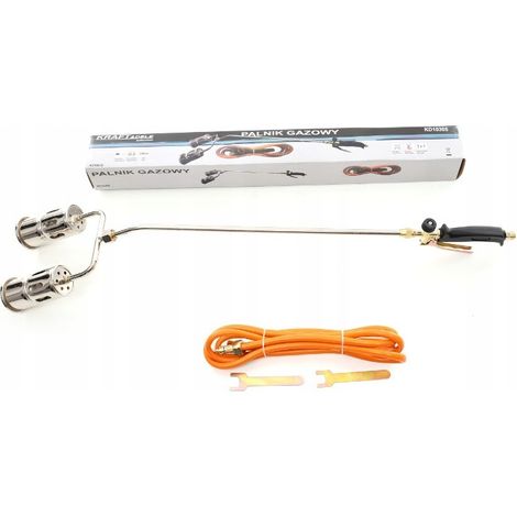 Bruciatore a gas per tetti, ugelli 2x60MM KD10305 (1/5)