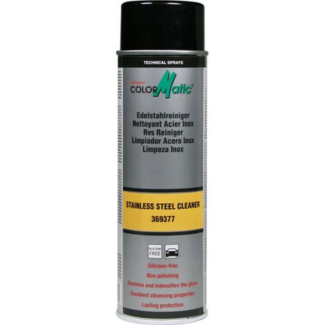 Spray nettoyant pour acier inoxydable 500 ml (1/5)