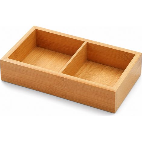 2-Section Bamboo Appetiser Tray 22.5 cm (1/5)