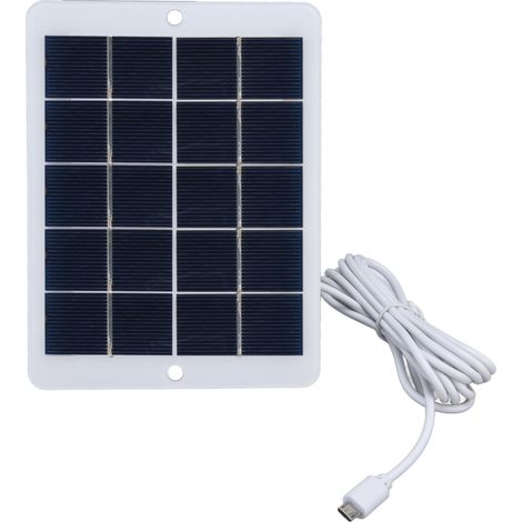 Panneau solaire 3W 5V polycristallin portable pour téléphone - Chargeur solaire DIY extérieur (1/5)