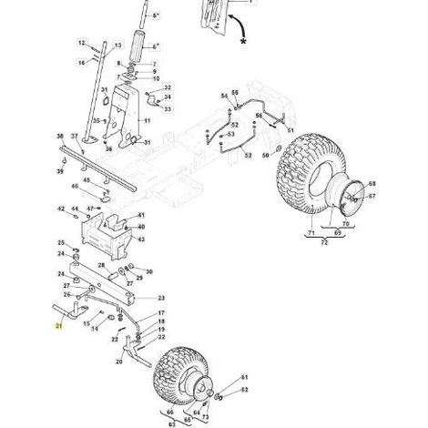 RECHTE SPINDEL NR66 11-15 ZNB ORIGINAL STIGA - 384230413/0
