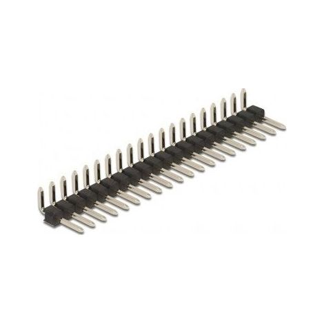 Lot de 5 Barrettes à 20 Broches - 2,54 mm - 1 rangée - Coudées (66696)