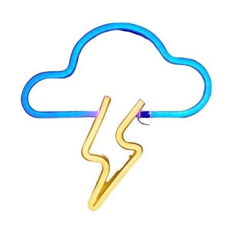 Muitomas NEONWCLOUD illuminazione da parete Lampadina/e non sostituibile/i Neon (1/2)
