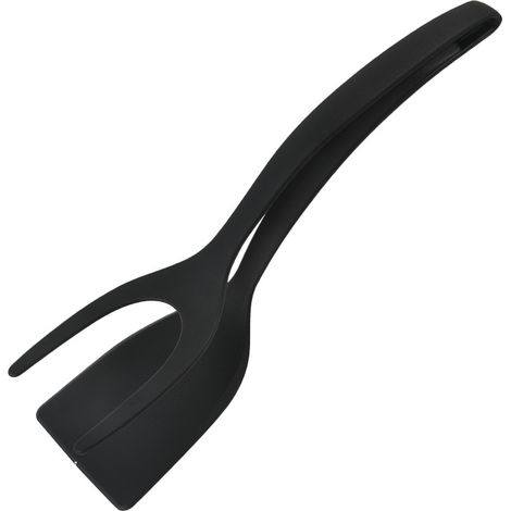 Poêle à œufs et bœuf en promotion 2 en 1, pain frit, poêle à œufs frits, spatule à œufs frits, ustensiles de cuisine rotatifs zbazamgp (1/5)