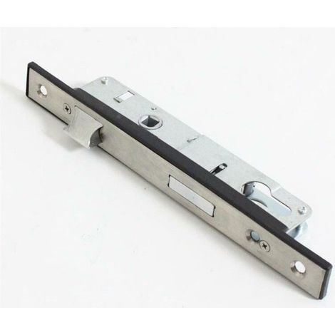 Serrure encastrée monopoint 85 mm en acier inoxydable pour porte de jardin - PZCC Femeo (1/5)