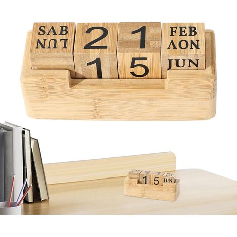 Cubes numériques en bois, accessoires de photographie créatifs pour la mise en scène, décoration de bureau, de chambre ou de salon