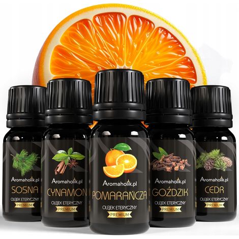 Set de aceites esenciales orgánicos para humidificador 50 ml - Navidad XL