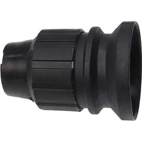 Mandrin compatible avec Hilti TE 14, TE 15, TE 15-C, TE 18-M, TE 1 pour perceuse sans fil - Diamètre intérieur 1 cm, noir (1/4)