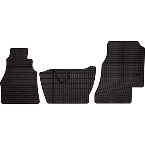 Tappetini in gomma per auto: furgone Mercedes Sprinter I (1995-2006) - neri, su misura