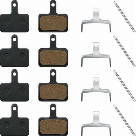 Plaquettes de frein vélo TRP Tektro Shimano Deore M575 M525 M515 T615 T675 M505 M495 M486 M485 M475 M465 M447 M446 M445 M416 M415 M395 M375 (Résine) (1/3)