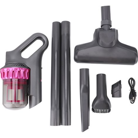 Aspirateur à main sans fil 10000 Pa, 3 niveaux d'aspiration, idéal pour la maison et la voiture (100 W). (1/5)