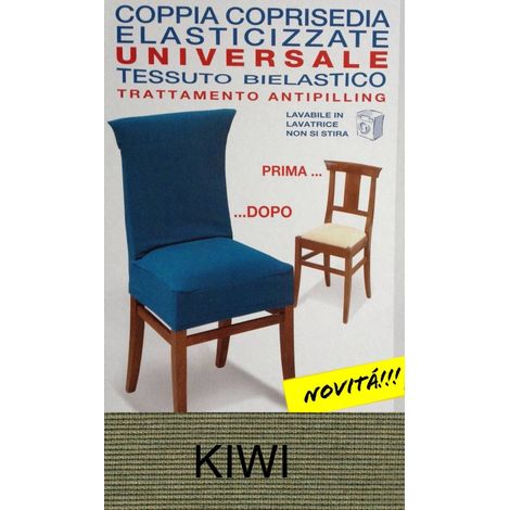 COPRISEDIA ELASTICIZZATO NEW YORK INTERO VERDE KIWI (1/2)