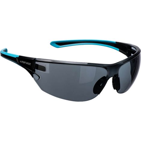 Schutzbrille Essentiel Kn (kratzfest und beschlagfrei) - Rauchglas - Portwest