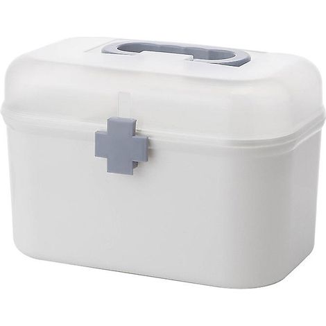 Trousse de premiers secours White Home 12,5 x 21 x 12 cm (1/5)