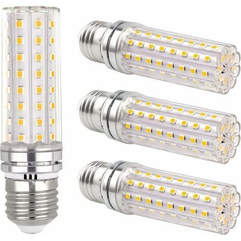 Ampoule LED Mais E27 18W, 220-240V, 1200LM Blanc Froid 6000K, Non Dimmable, Équivalent Ampoule Incandescence 100W, Ampoule LED E27 pour Éclairage Intérieur, Lustre/Lampe de bureau /App (1/4)