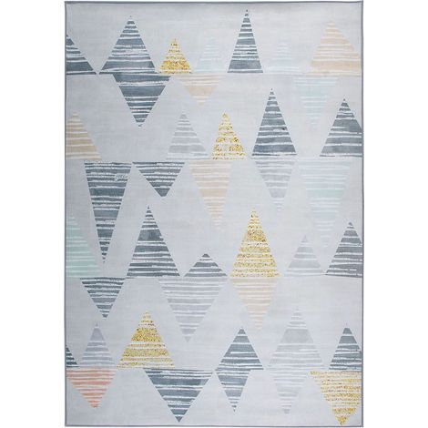Teppich YAYLA Grau 160 x 230 cm