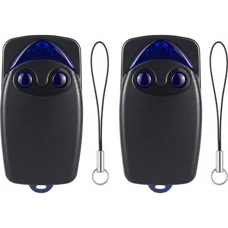 433MHz Telecommande Portail Bip Portail Universelle à 2 Canaux Télécommande Porte de Garage pour Automatisé Compatible avec Récepteurs OX2 (1/5)
