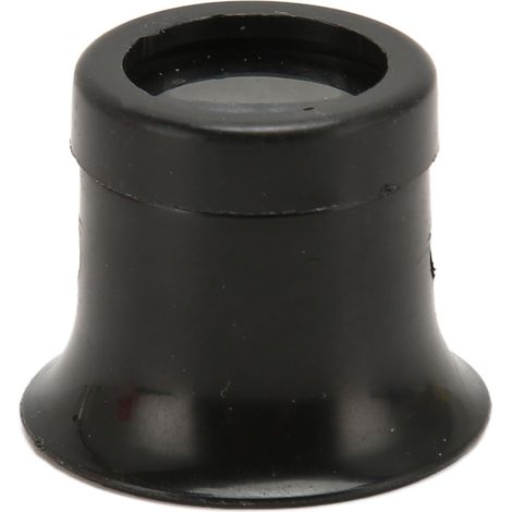 Loupe de Bijoutier 3X avec Éclairage, Loupe de Poche en Plastique pour Horloger, Examen de Pièces de Monnaie et Timbres (1/5)